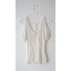 Cold shoulder blouse